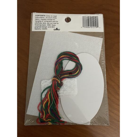 Ornament #1219 Cross Stitch Red Bird Noel Cardinal - Picture 2 of 3